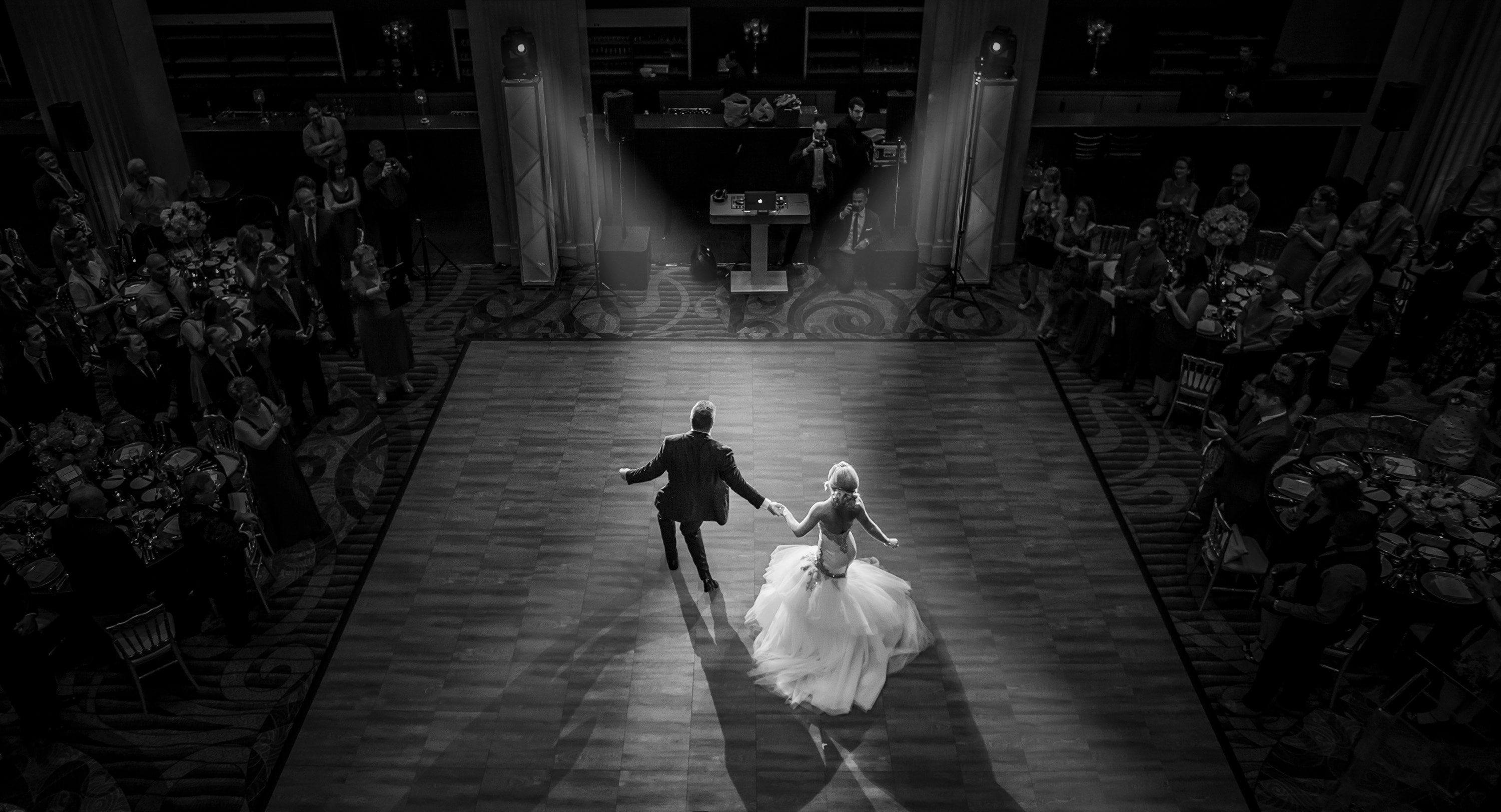 AGI Studio Toronto wedding photography & videography — couple embracing at their wedding