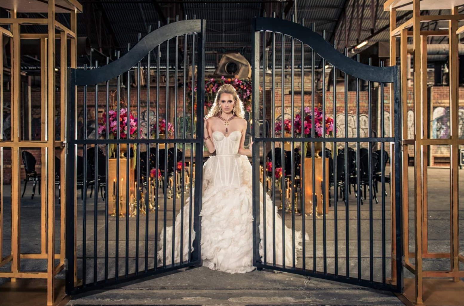 Urban Romance Elegant Wedding Magazine Feature AGI Studios